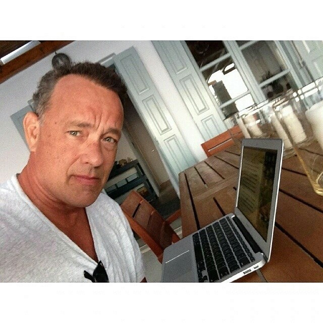 By @tomhanksworld &ldquo;#hanxwriter #tomhanks #appstore #tomhanksworld&rdquo;