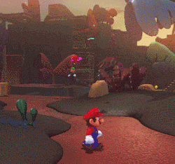 caskethog:  omgitsrin:  hauntedbeef:   suppermariobroth:  In Super Mario Odyssey, whenever Mario does a single jump, he always raises the arm that is further away from the camera (top). This is likely due to Nintendo-internal guidelines that state that