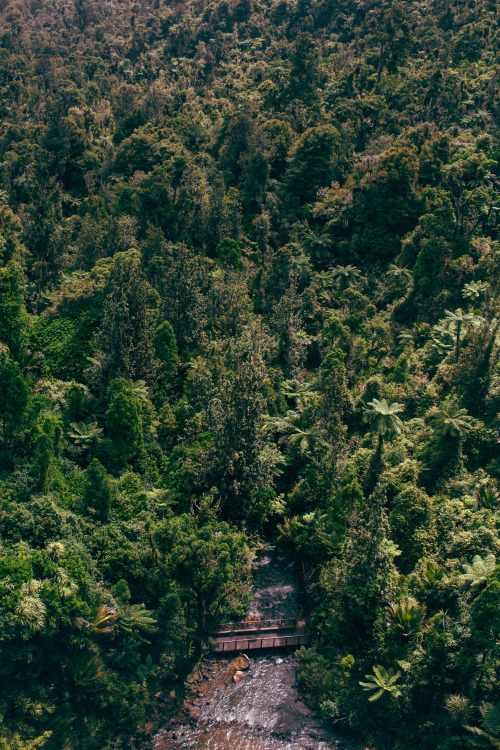 Bridal Veil Falls, Raglan, Waikato, NZ.Huka Falls, Lake Taupo, Taupo, NZ.