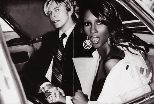  David Bowie & Iman For Tommy Hilfiger, 2003 (Photo by Ellen von Unwerth)