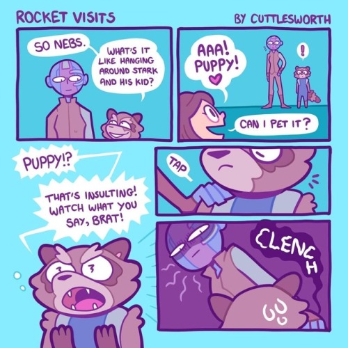 cuttlesworth: More Nebula shenanigans, this time featuring Rocket!