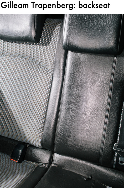 thephotographicdictionary: backseat          back·seat    