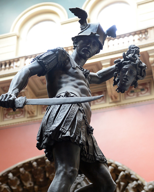 antonio-m:  ‘Perseus with the Head of Medusa’, c.1545 by Benvenuto Cellini.  (1500–1571). Italian sculptor. (cast plaster c.1882), V&amp;A Museum, London