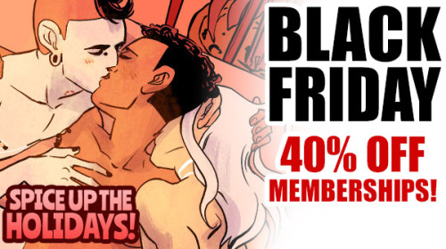 ginabiggs: filthyfigments:It’s time for our Annual Membership Sale! Now thru Cyber Monday mont