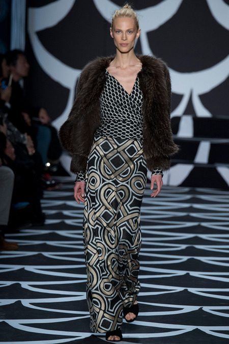 newly-blonde aymaline valade at DVF