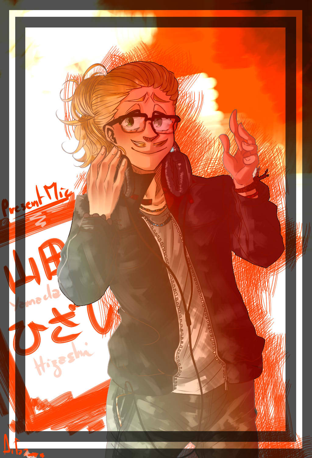 aifoz-esaac:  Present Mic (Yamada Hizashi)  in his  civilian clothes ~  