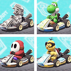 bsaajill:  Mario Kart 8 Characters 