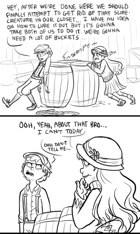 limey404:heyheyhey so here’s 1 of 2 prohibition era twins commissioned comics - wherein s