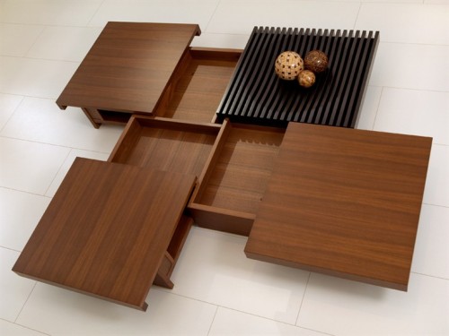 andreperron:BARRINGER Wooden coffee table, design by Atilla Kuzu