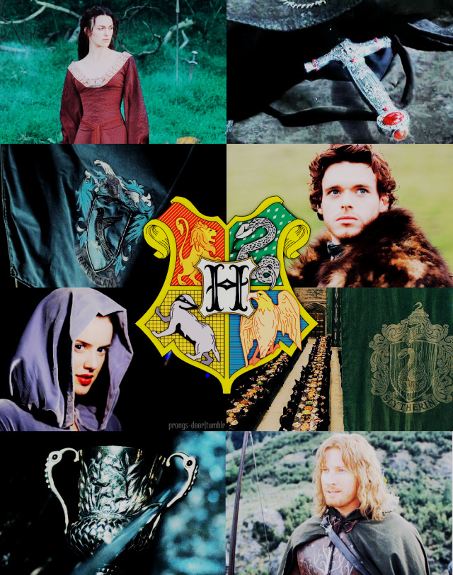 Richard Madden as Godric Gryffindor Katie McGrath as Helga