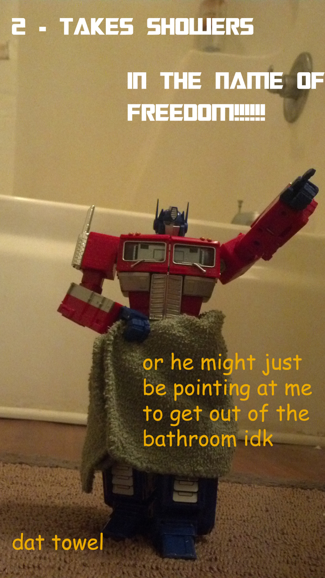 transformrollout94:  What Optimus Prime does on his days off 