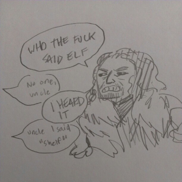 callmekitto:  The Hobbit: an entirely expected rage button 