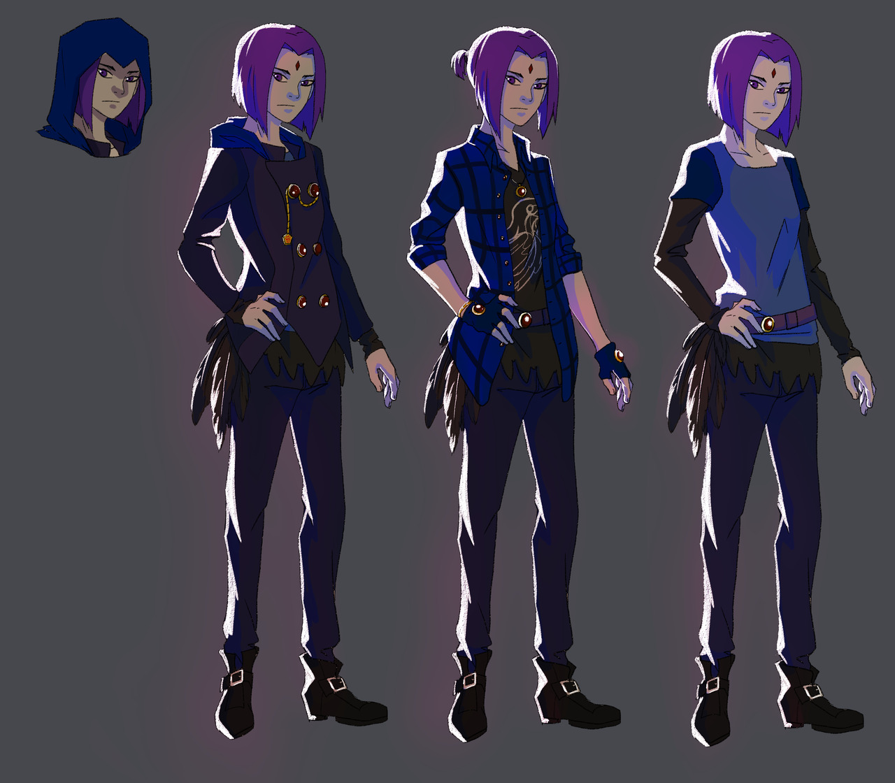 Shana's Art Blog — Updated new outfit for Raven So we already have...