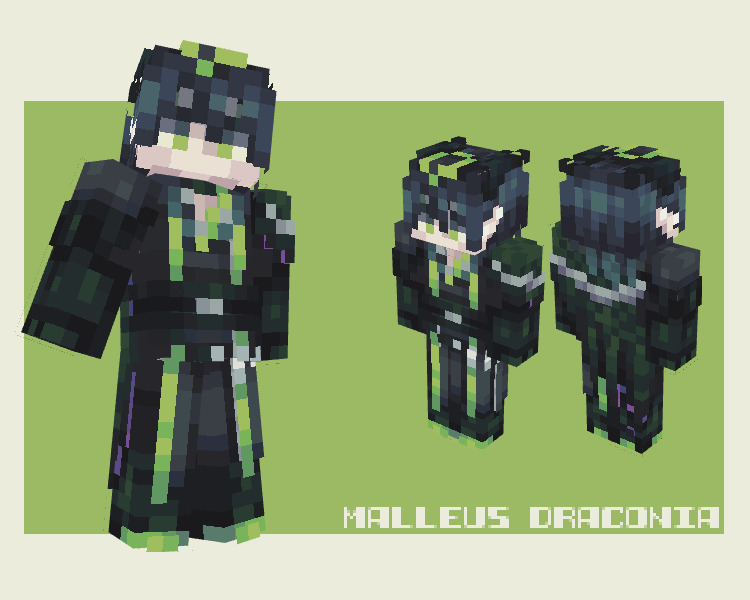 Malleus Draconia (マレウス・ドラコニア) | Twisted Wonderland Minecraft Skin