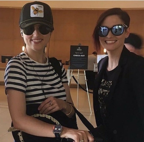 sanaphia:Chyler and Katie at SDCC 2018