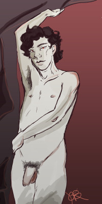 whatareweidonteven:  Happy PF have a seductive Sherlock, on me. -CB 