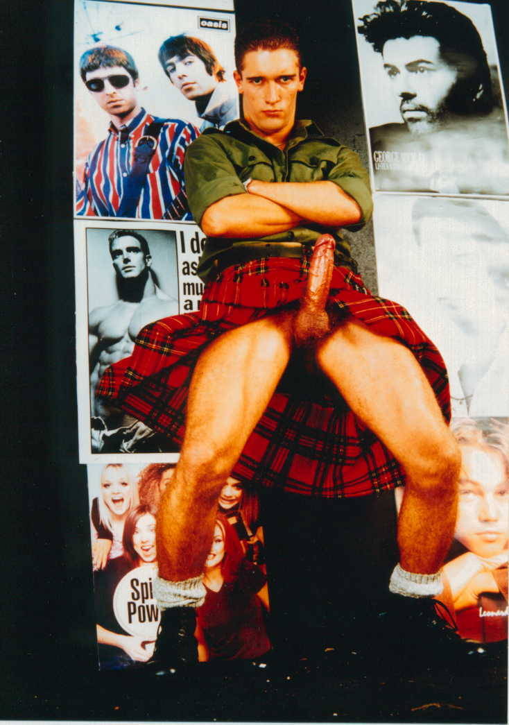retrofap:  80’s Kilt &amp; Cock spread by Mike Arlen 