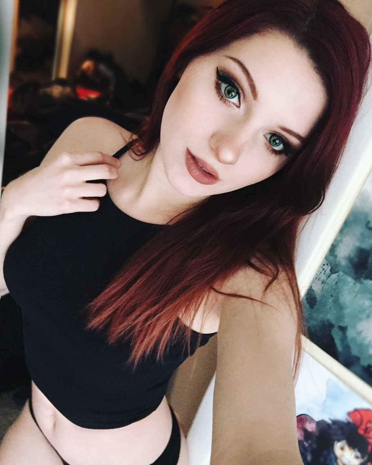 redhead-leah:You can add my Snapchat for the best photos and videos! Add: effectsexy