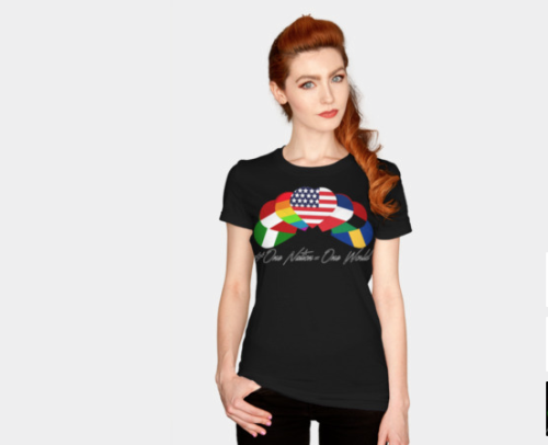 sexualdemon:  Lets stand together and help support the families of he fallen and the LGBT Centers of Orlando. To Purchase a (One Nation = One World T-shirt) Click HereJune 06/11/2016 is a day we will never forget. Peace, love, harmony and dignity is what