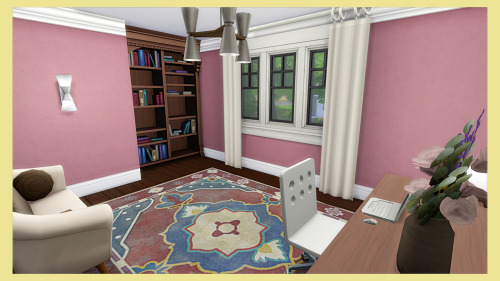 Single Mom House ❀ This house is suited for a single parent with two kids. Comes with two office spa