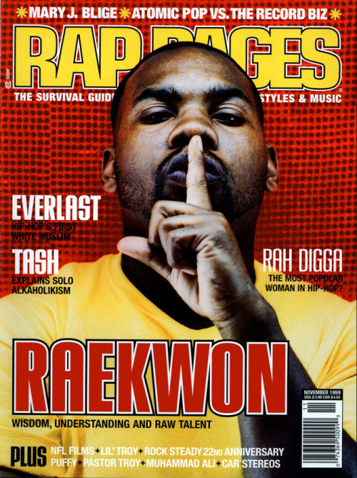 Raekwon - Rap Pages,   November 1999 adult photos