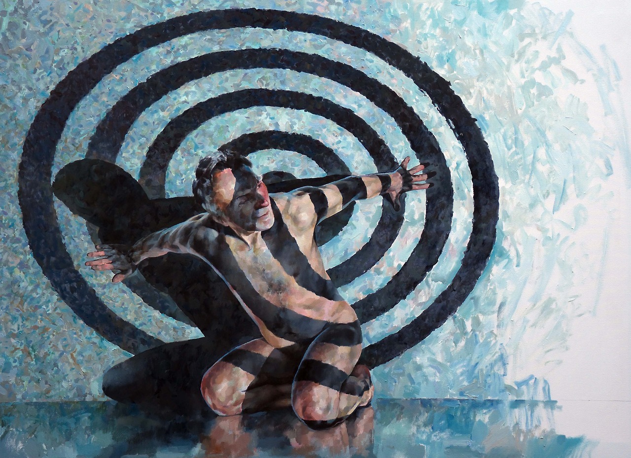 glennibbitson: Target 1:    oil on canvas   92x 153cm