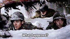 jamiefraser:Band of Brothers / The Pacific parallels, pt. 4