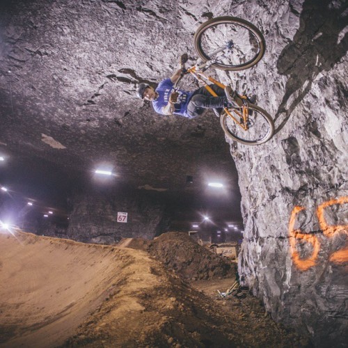 plussizebmx: @adam_hauck tapping some hard rock at the #megacavern … Check out some pics from the 24