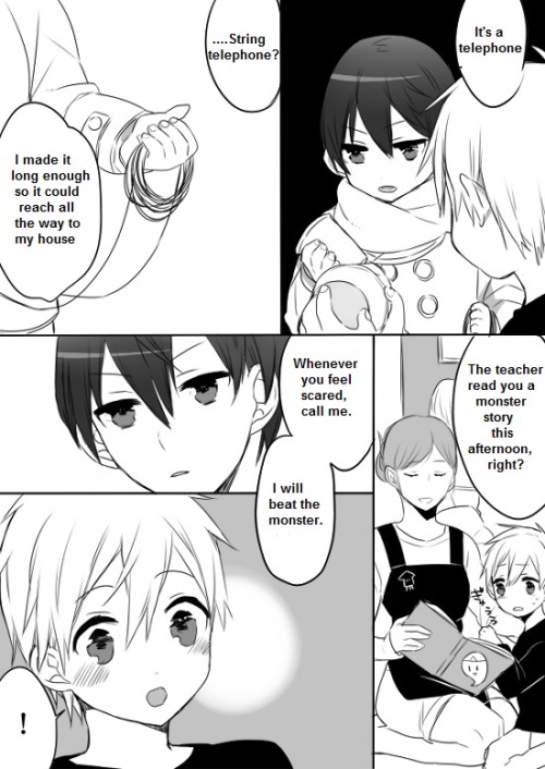 myth720:  [Shota’s Vow] Sorry for the crappy editing, I did it with paint —;; But yeah, another cute little story!! >3 