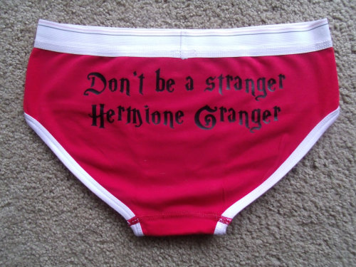 Porn Pics wickedclothes:  Harry Potter Undies These