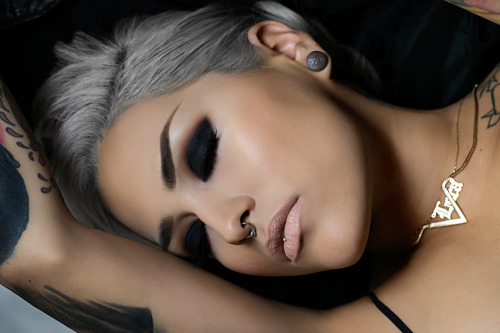 MELT Cosmetics Dark Matter Eyeshadow Stack    www.meltcosmetics.comModel & Makeup Artist Lora Ar