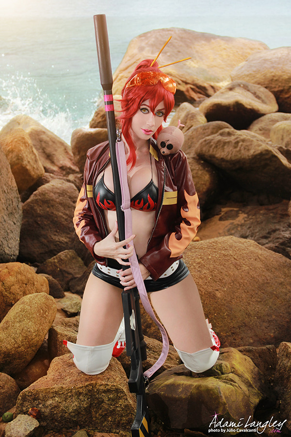 cosplayandgeekstuff:    Adami Langley  (Brazil) as Yoko Ritona. Photo by Júlio Cavalcanti