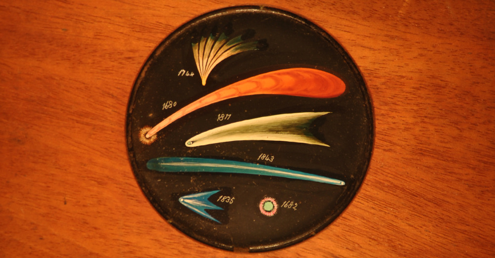 ri-science:  Magic lantern slides showing bodies of our solar system, c.1850. Part