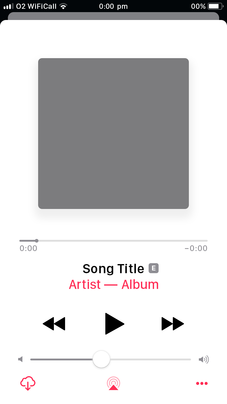10 Apple Music Player Template Png