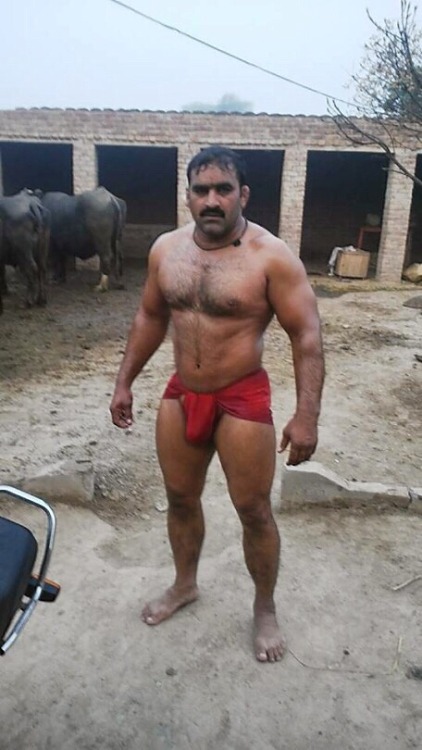 Umesh is a farmer from Chandausi who has a passion for indian mud wrestling. He used to wrestle a lo