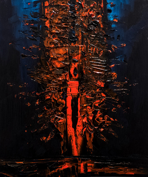 CITADEL 24 - Oil on canvas - 55 x 46 cm