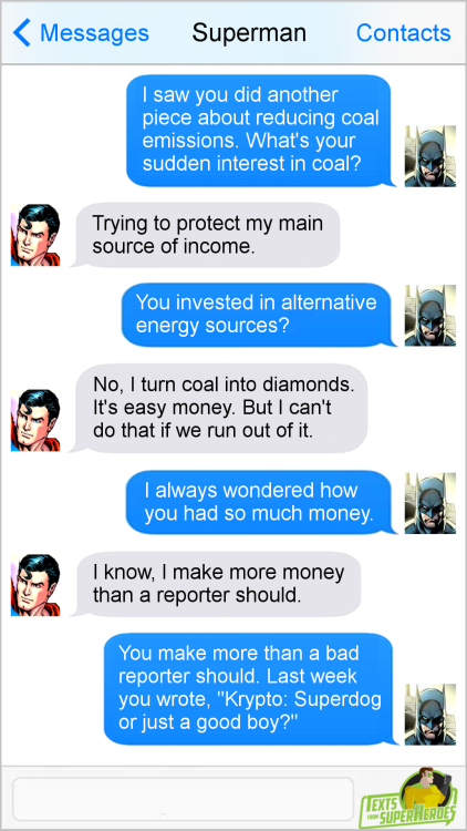 textsfromsuperheroes: Texts From SuperheroesFacebook | Twitter | Patreon