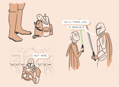 notkatniss:cleaning out the drawing drafts: babys second jedi school and accidental king shit