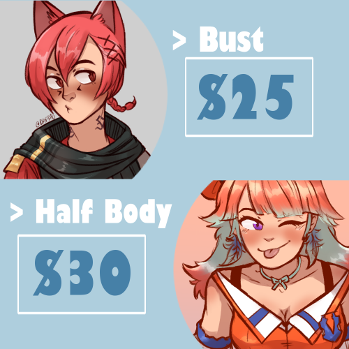 My Ko-Fi comms are still open! New account so time to repost! It’s now in a comprehensive post of ev