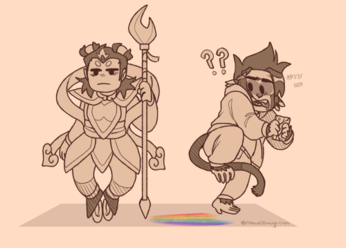 "He Has The Ability To Spit Rainbows In Some Legends." -Nezha Wiki