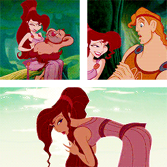 wolfegngs-blog:  5 Disney films meme ✖ Favorite Disney lady Megara [Hercules]➵ Well, you know how men are. They think “No” means “Yes” and “Get lost” means “Take me, I’m yours.” 