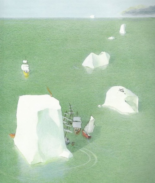 Lisbeth Zwerger (Austrian, 1954) illustration for the Hans Christian Andersen tale, The Little Merma
