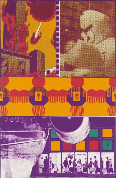 magictransistor:Sir Eduardo Paolozzi, Conjectures to Identity (Silkscreen on paper), 1963–4.