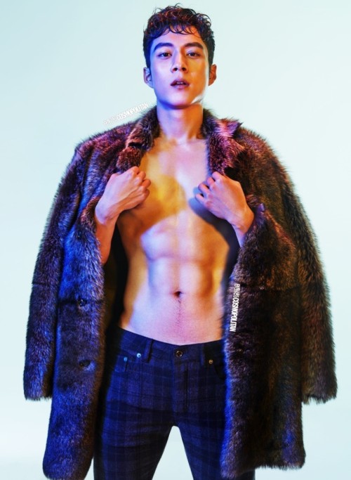 literallyadramaqueen:  Elvis Han welcoming the year with a boom! for COSMO (China)  January 2016 