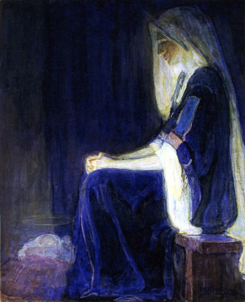 artist-tanner:Mary, 1910, Henry Ossawa Tannerwww.wikiart.org/en/henry-ossawa-tanner/mary-191