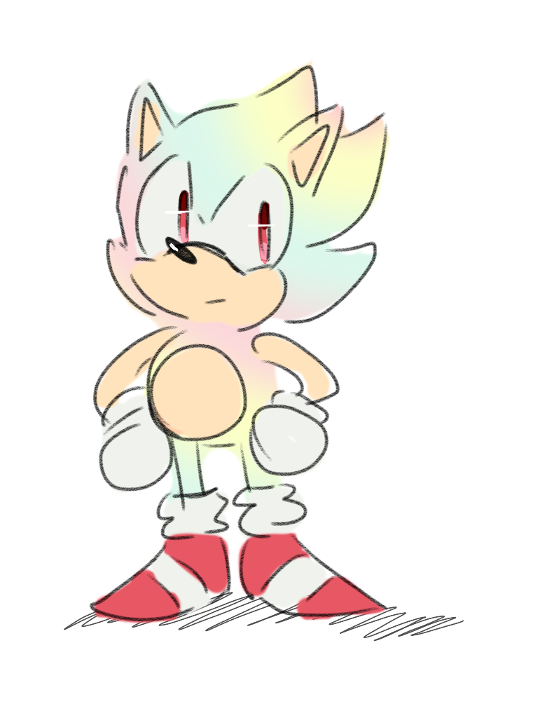 Is Hyper Sonic White?