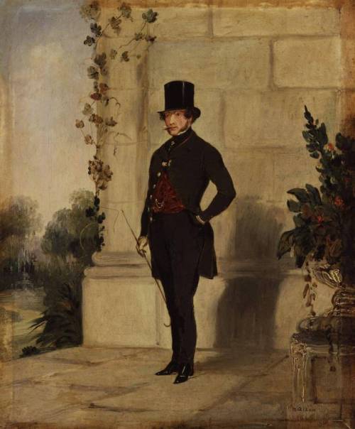 Henry Somerset, séptimo duque de Beaufort por Henry Alken, 1845