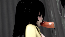 Juicytomaco: Being Extremely Shy, But Wanting To Play With A Cock. Tomoko Decided