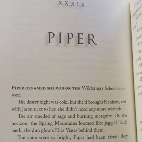 I absolutely love Piper! I think she may be one of my favorites! But I have a secret, I&rsquo;m gett