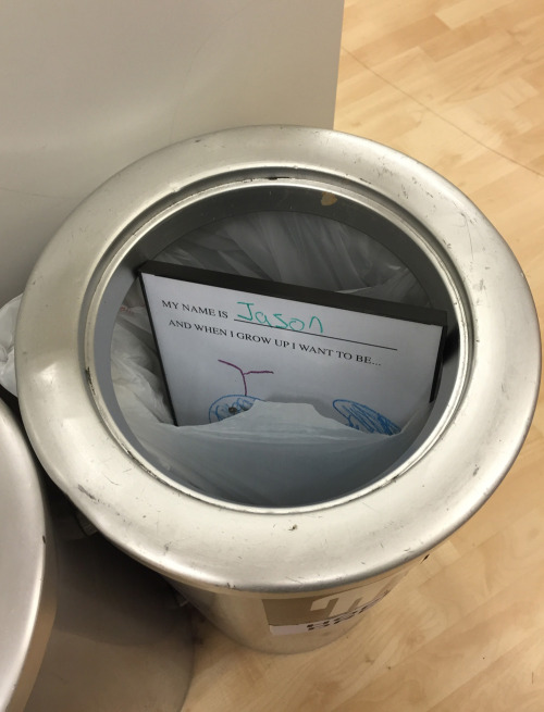 Porn photo obviousplant:  I made a trashcan for people’s